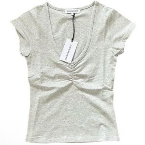 NWT Ruched Tee from WeWoreWhat